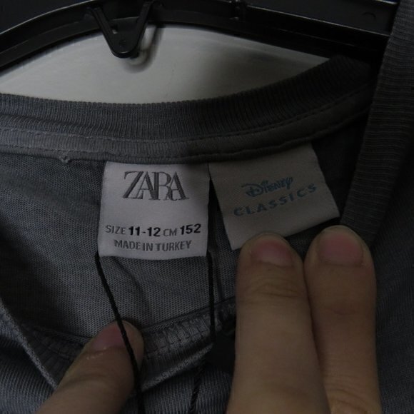 Zara Disney Tie Dye‎ Rhinestone Bambi T-Shirt sz 11-12 - Picture 3 of 9